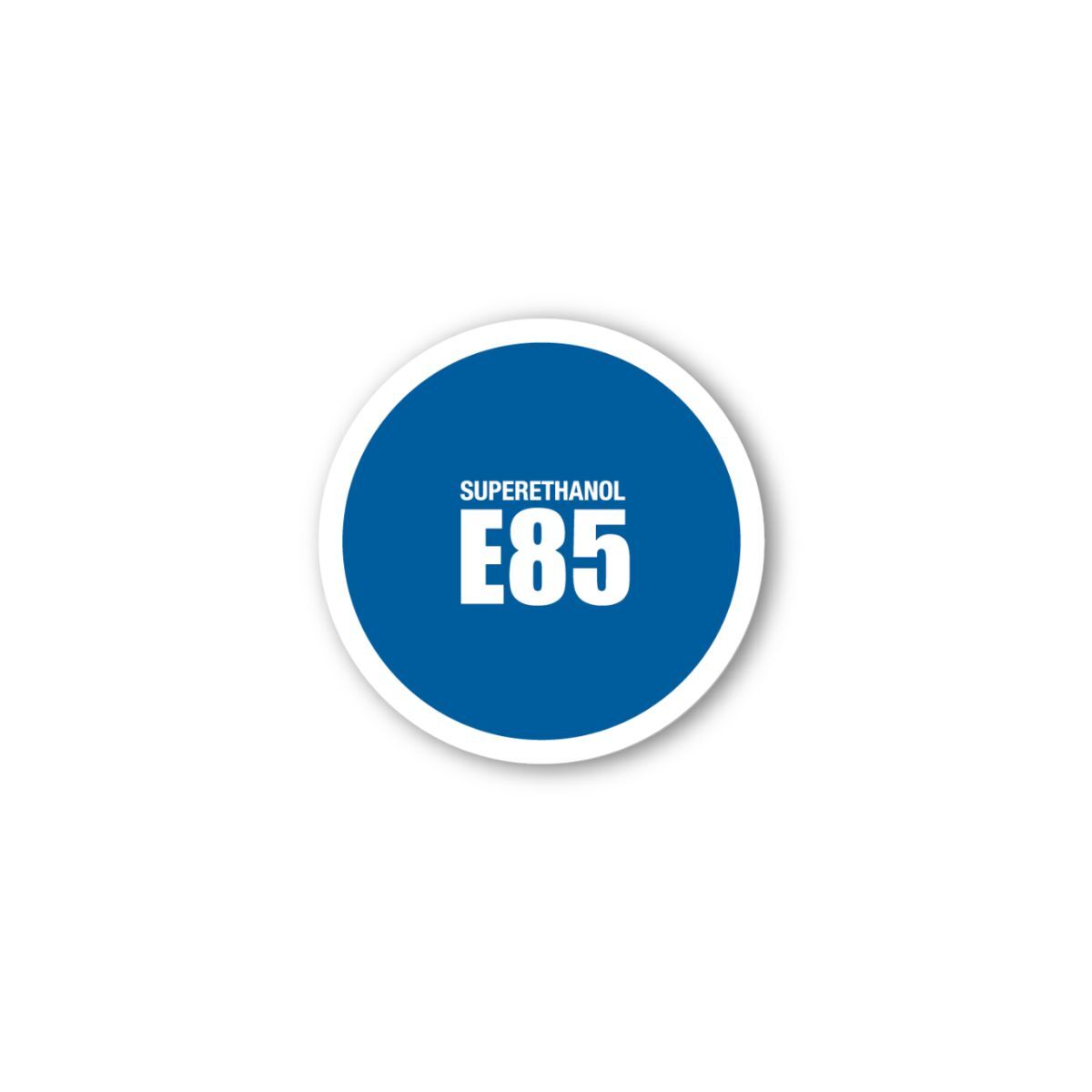 Logo de carburant superéthanole-E85